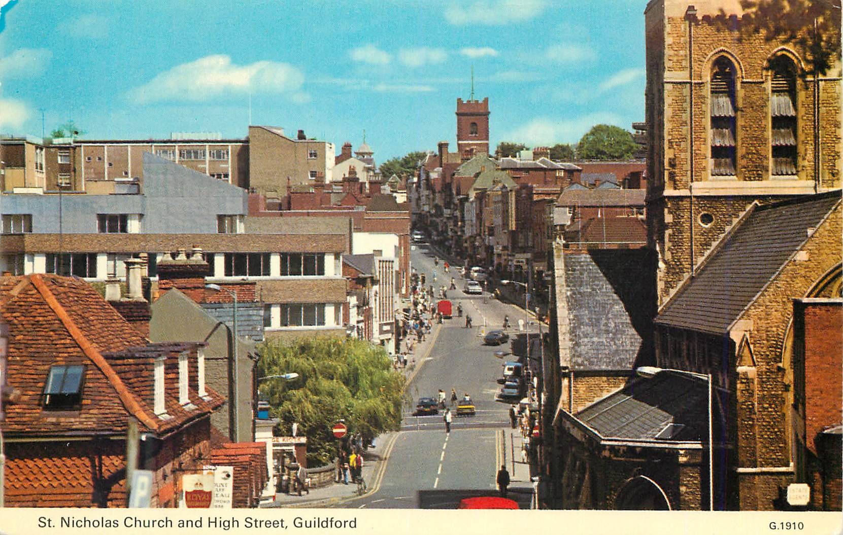 CPM St Nicholas Church and High Street Guildford