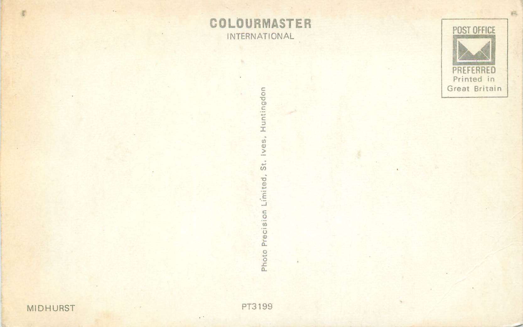 CPM Midhurst — Rückseite