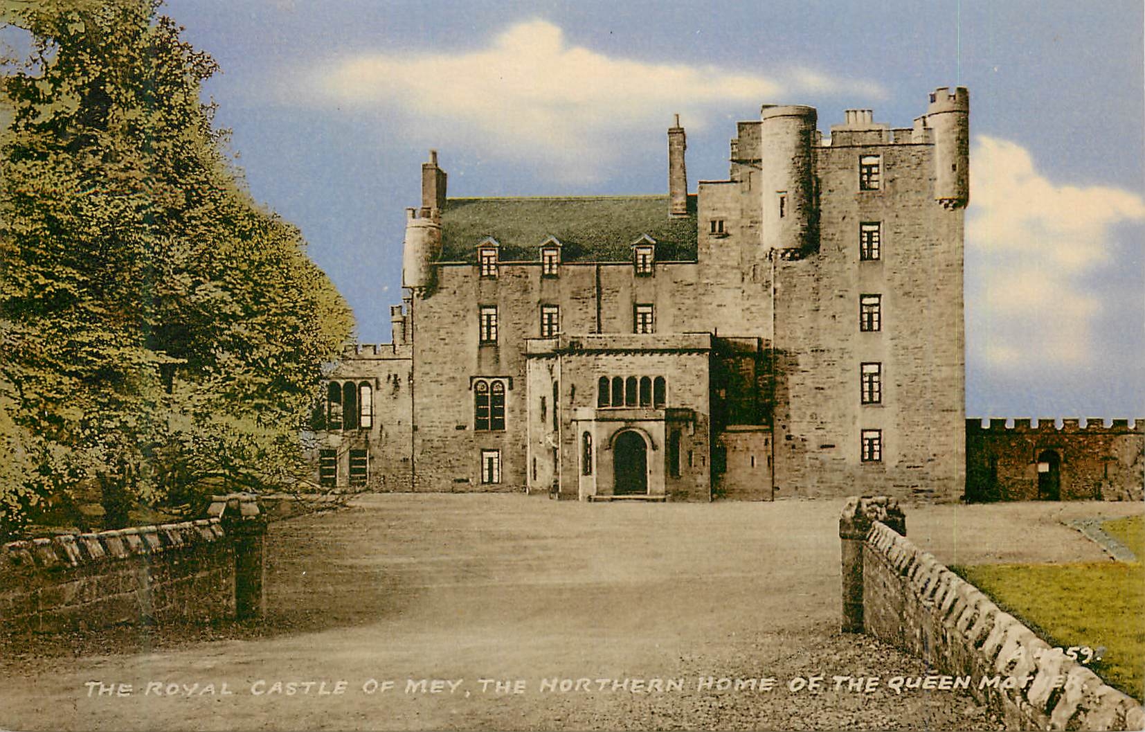 CPM The Royal Castle of Mey The Northern Home of The Queen Mother