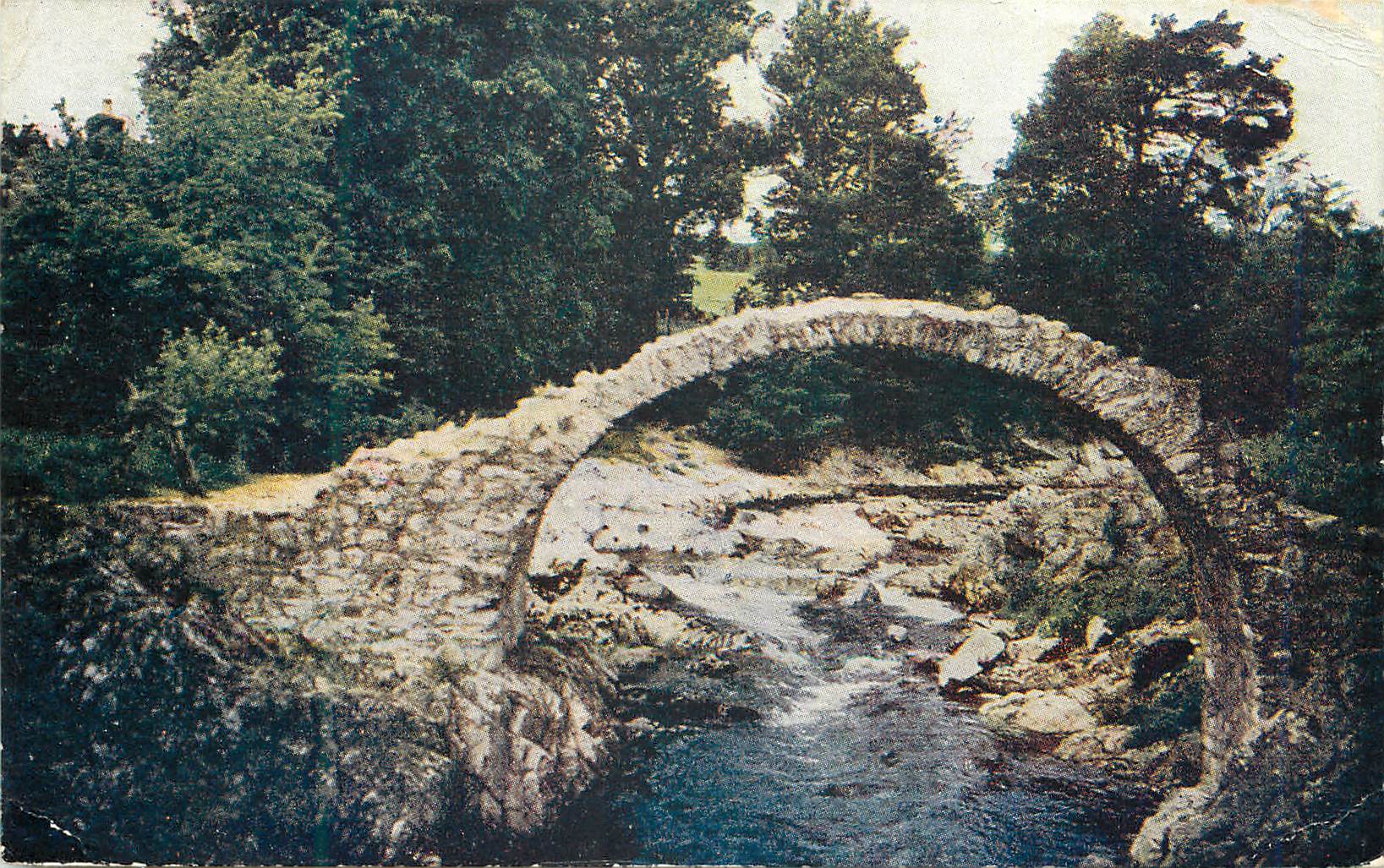 CPM The old Bridge at Carrbridge Inverness-shire