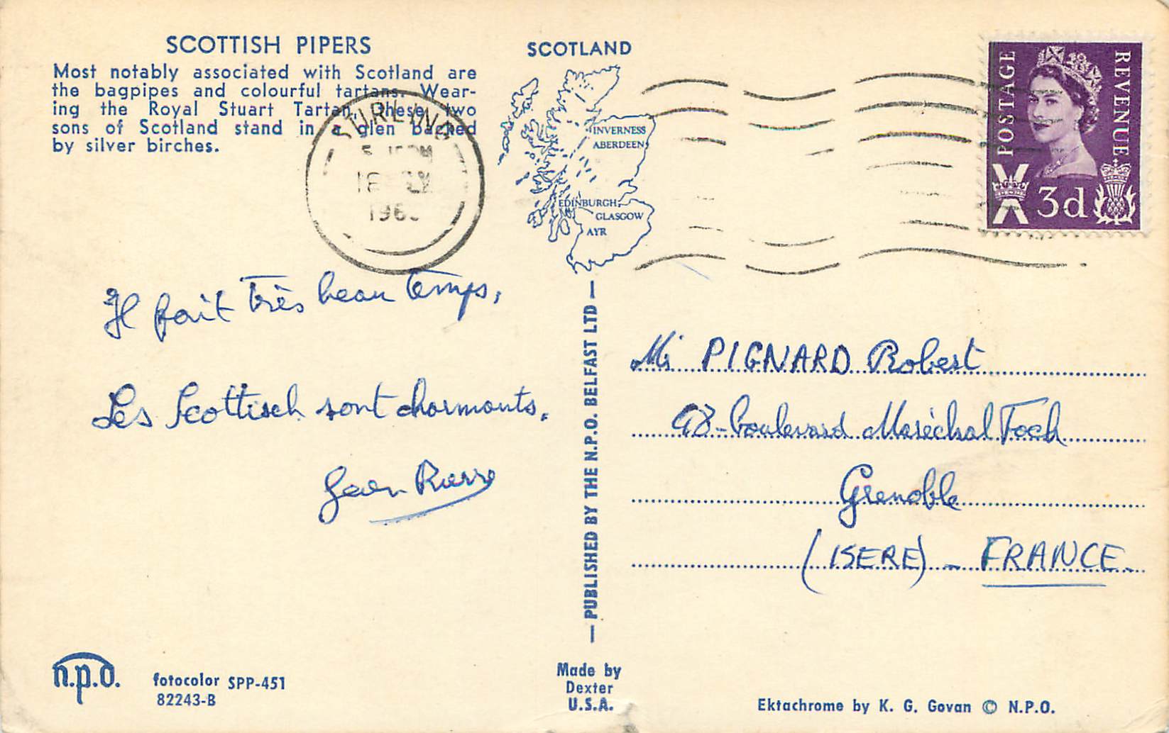 CPM Scottish Pipers Folklore — Rückseite