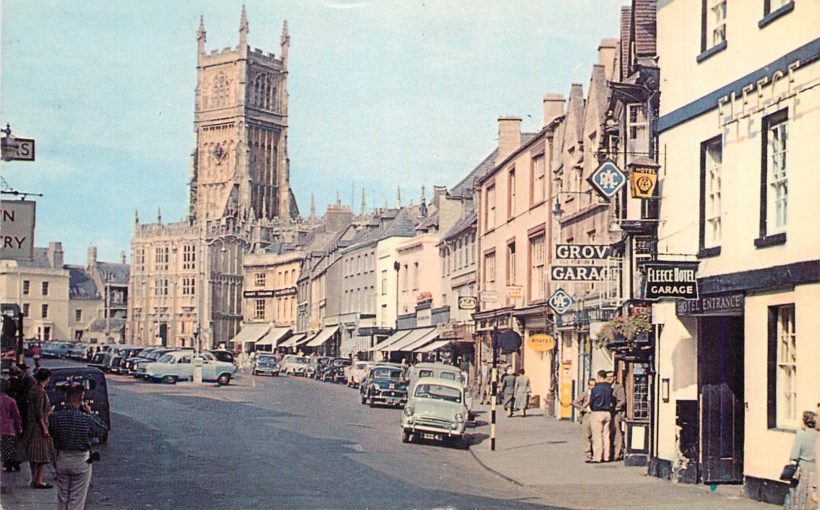 CPM Market Place and Church Cirencester