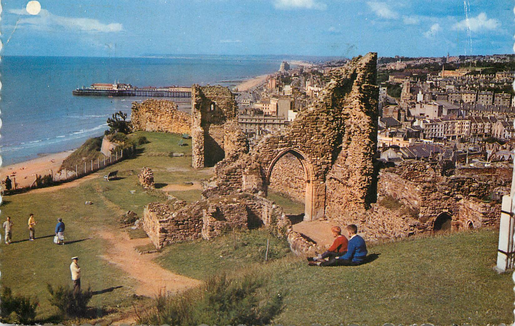 CPM Hastings Castle showing Beachy Head