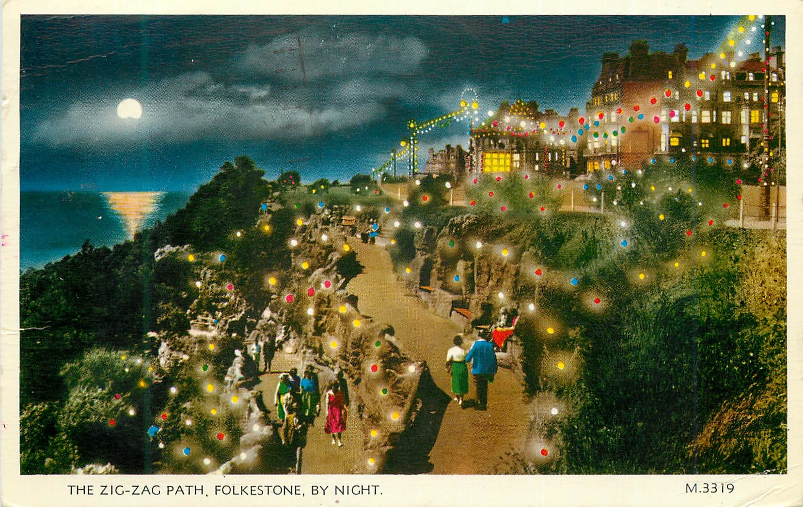 CPM The Zig-Zag Path Forkestone By Night
