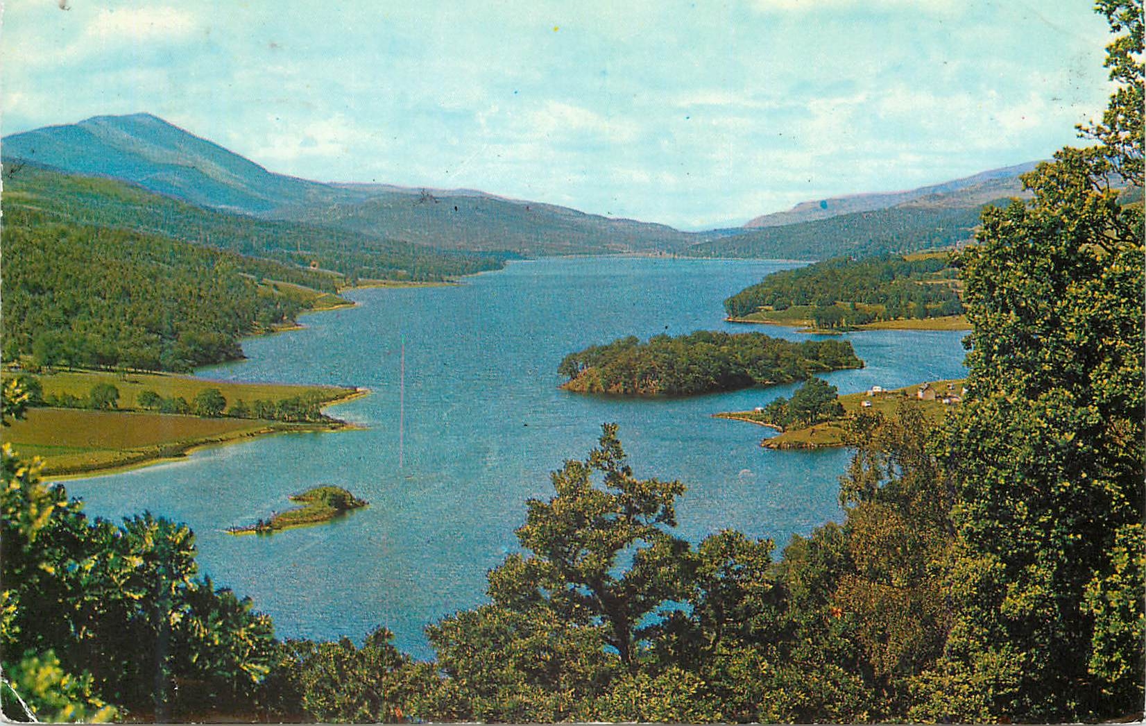 CPM The Queen's View of Loch Tummel Pitlochry