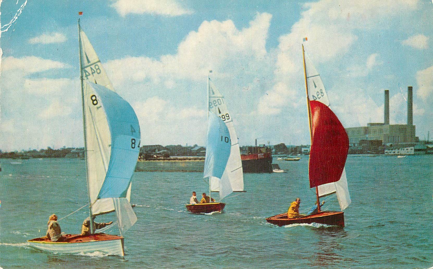 CPM Dinghies in Poole Harbour Bateaux
