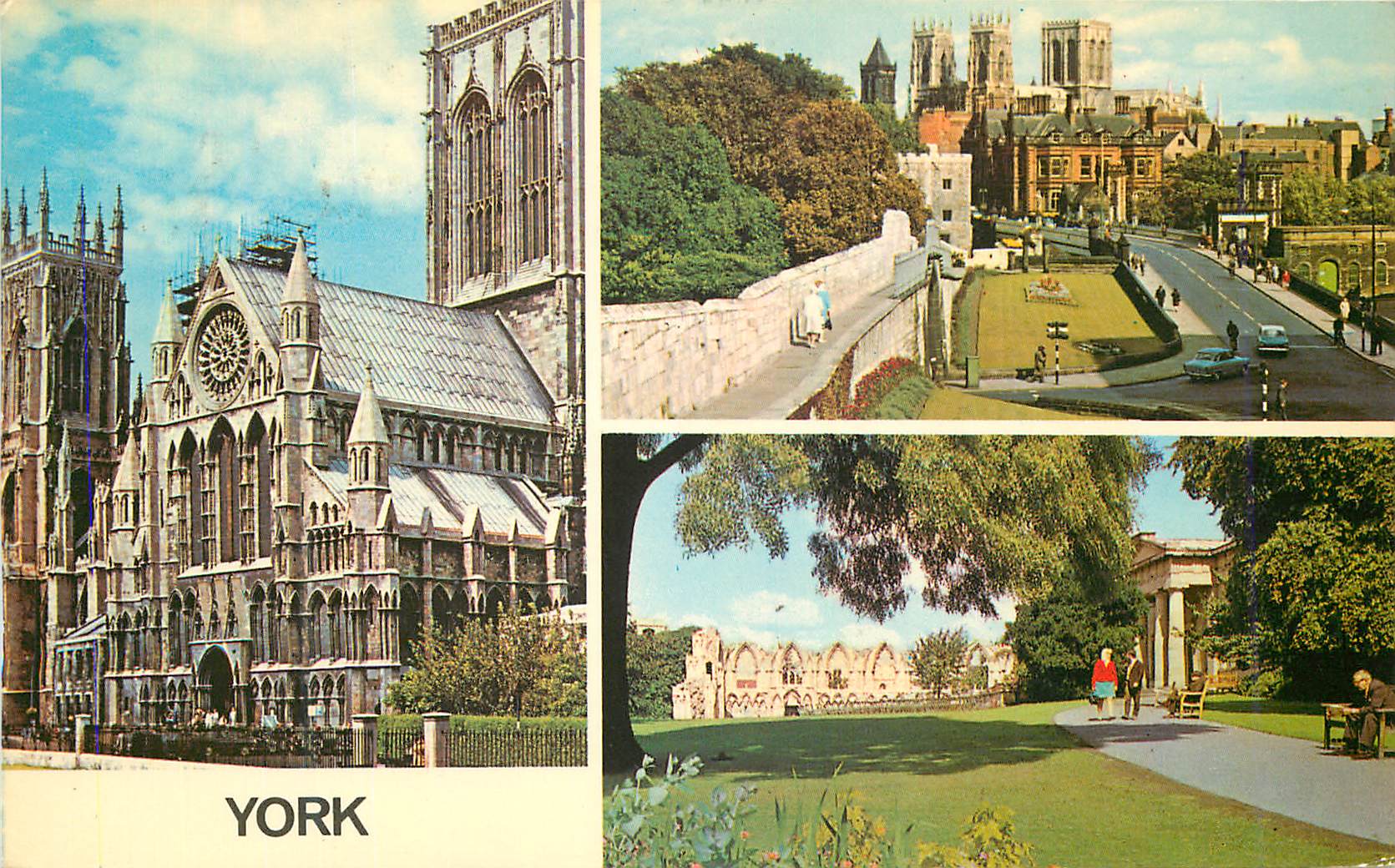 CPM York The Minster from the City Walls