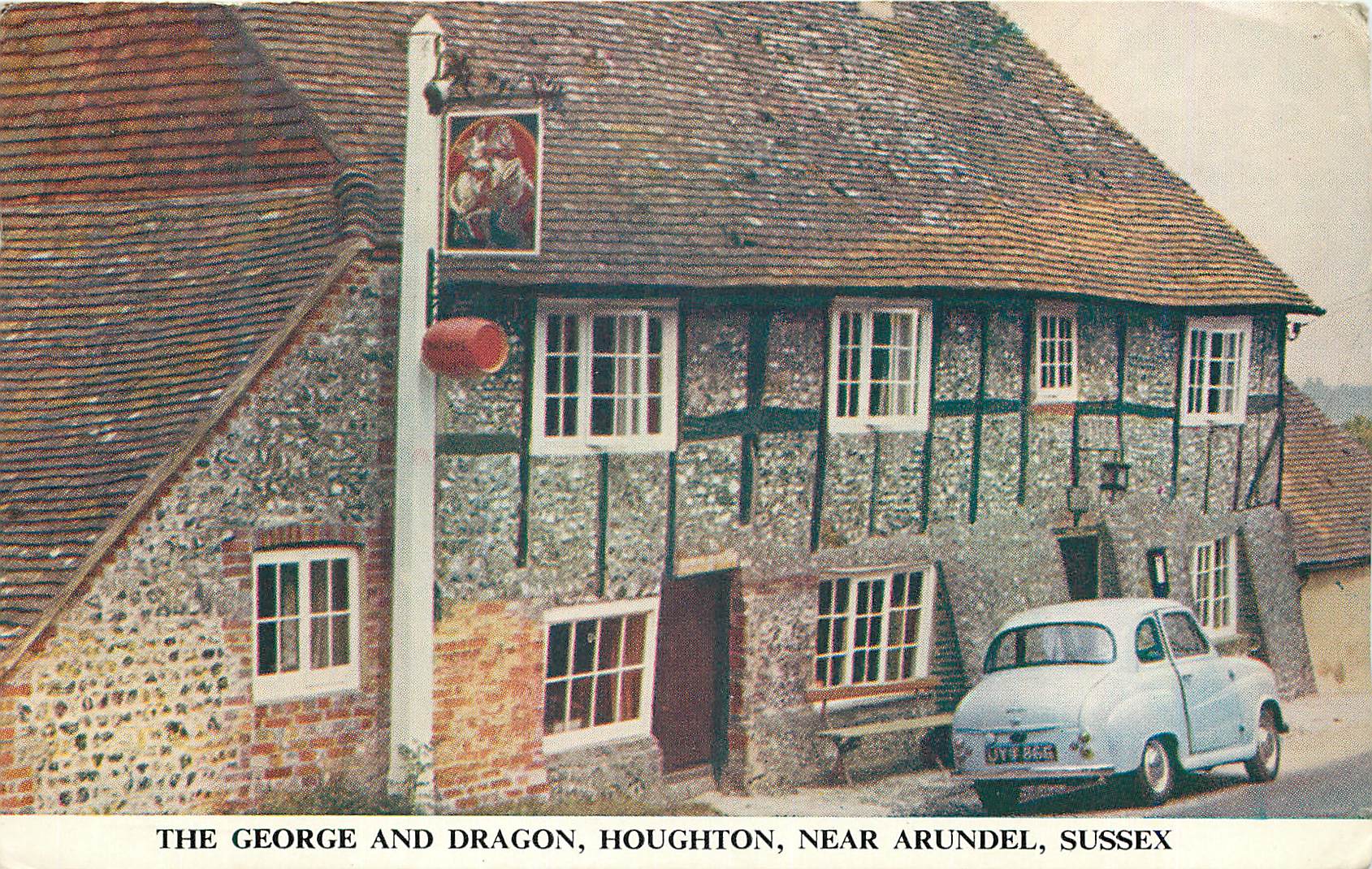 CPM The George and Dragon Houghton Near Arundel Sussex