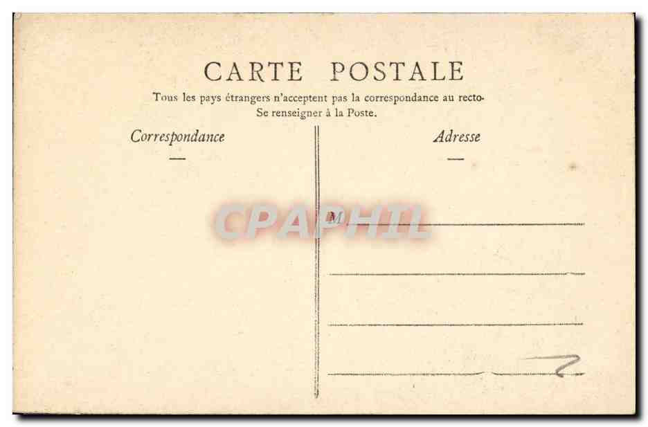 Lourdes CPA Mosaiques La pentecote — Verso