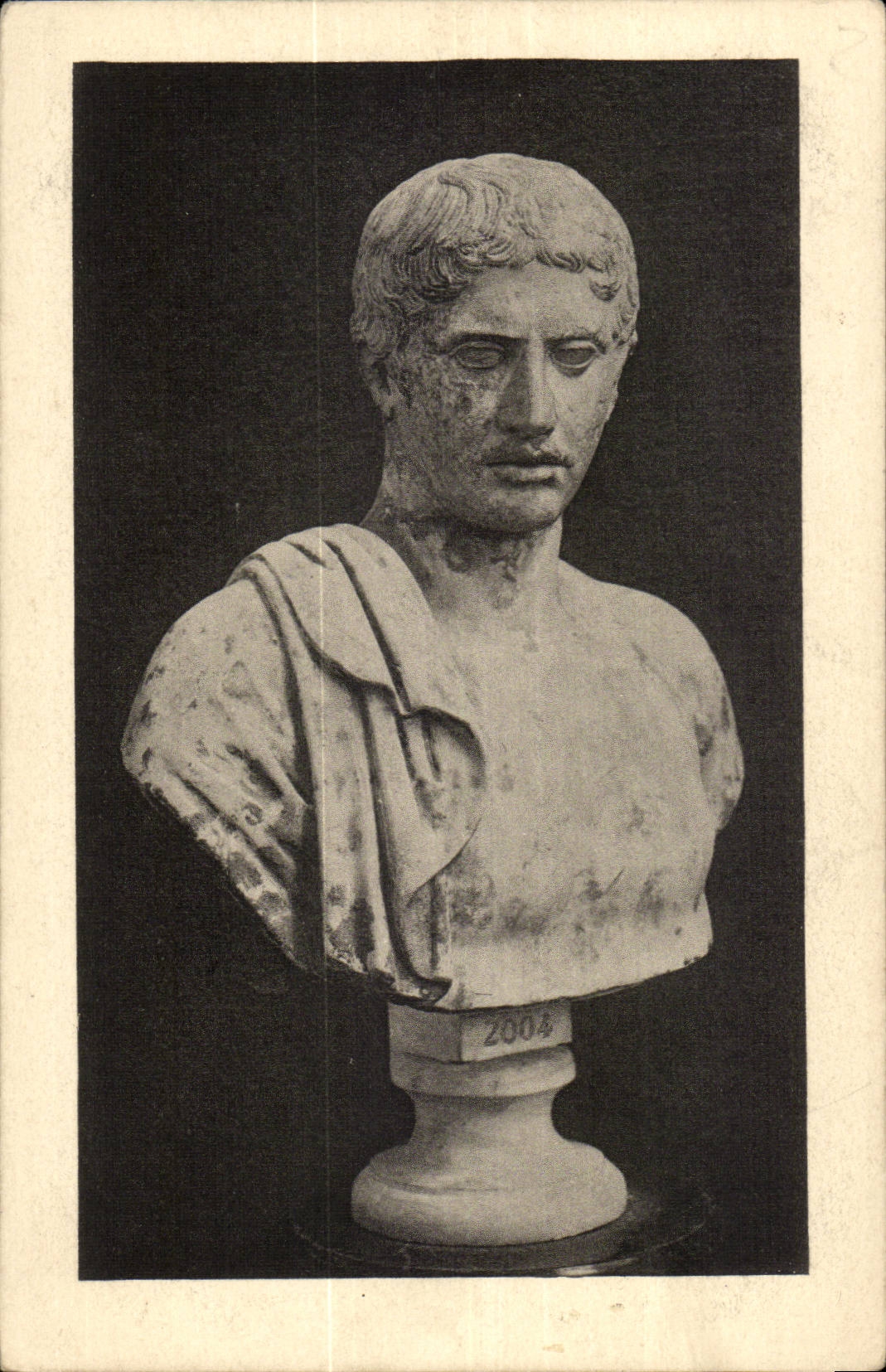 Buste de jeune homme — style poly克letis — éditeur Joseph Coral, Zürich