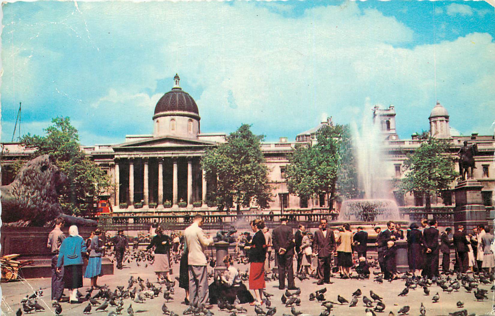 CPM Trafalgar Square and National Gallery London 