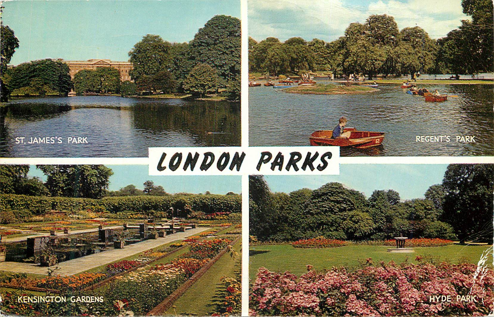 CPM London Parks St James Regent Kensington Hyde Park