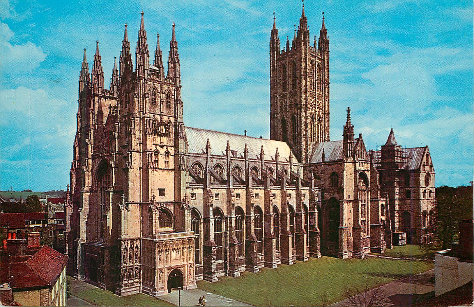 CPM Canterbury Cathedral The noble proportions of this magnificent Cathedral are well illustrated in this view from the 