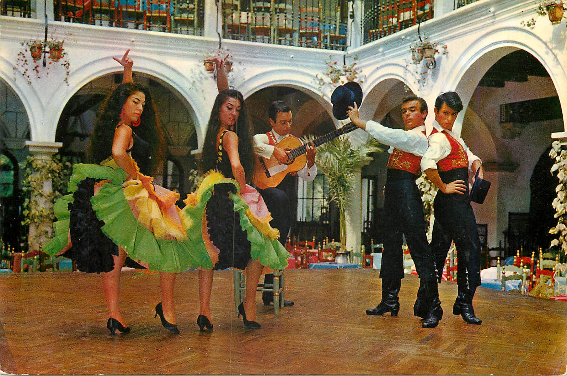 CPM El relicario Ballet Los Flamencos 