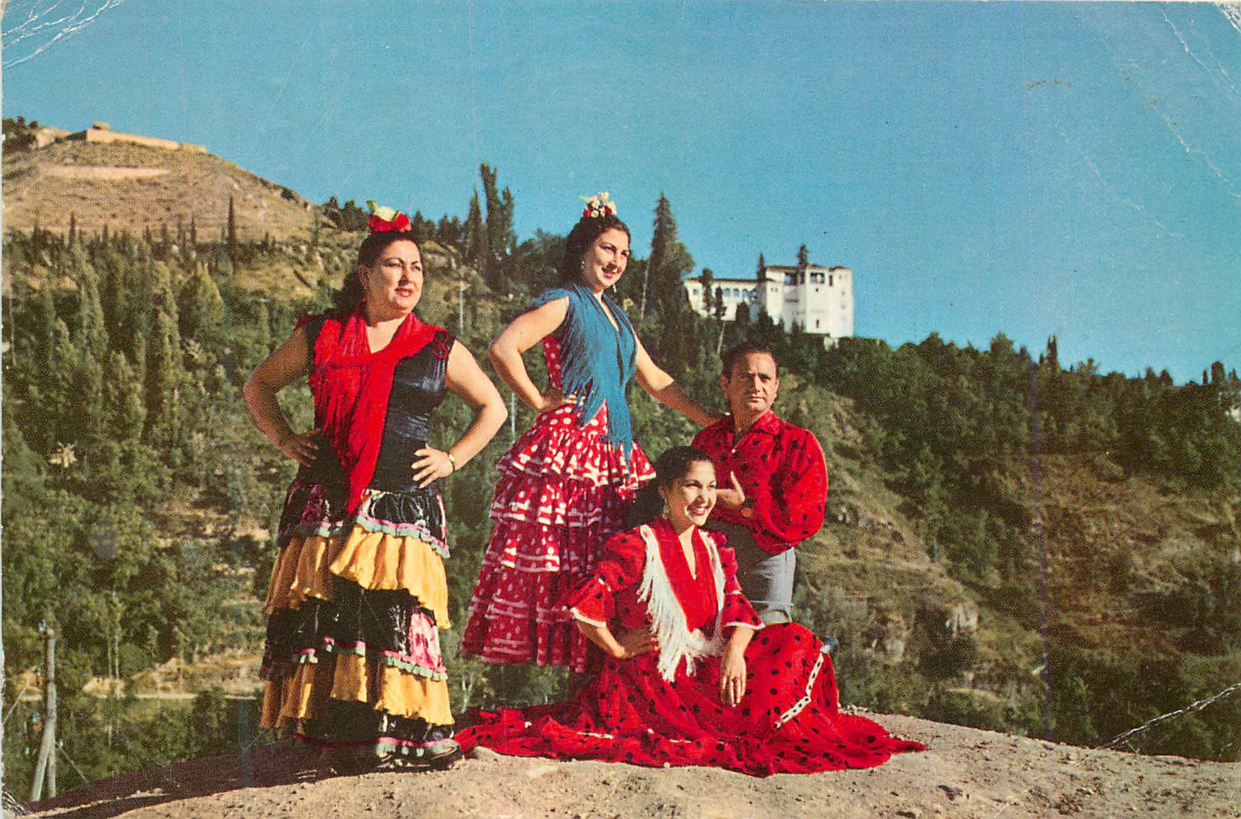 CPM Danse regionales espagnoles Granada Bailaores del Sacromonte 