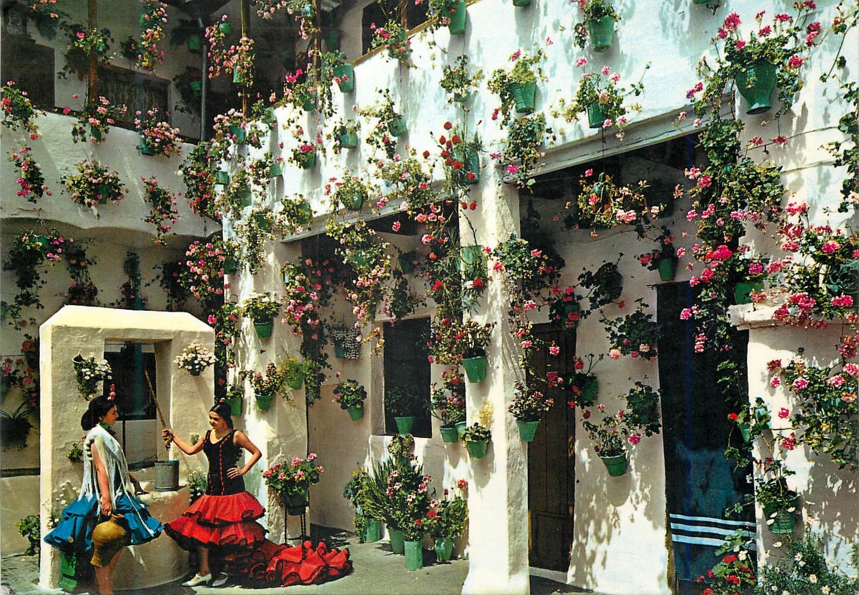 CPM Espana Tipica Patio Andalou typique 