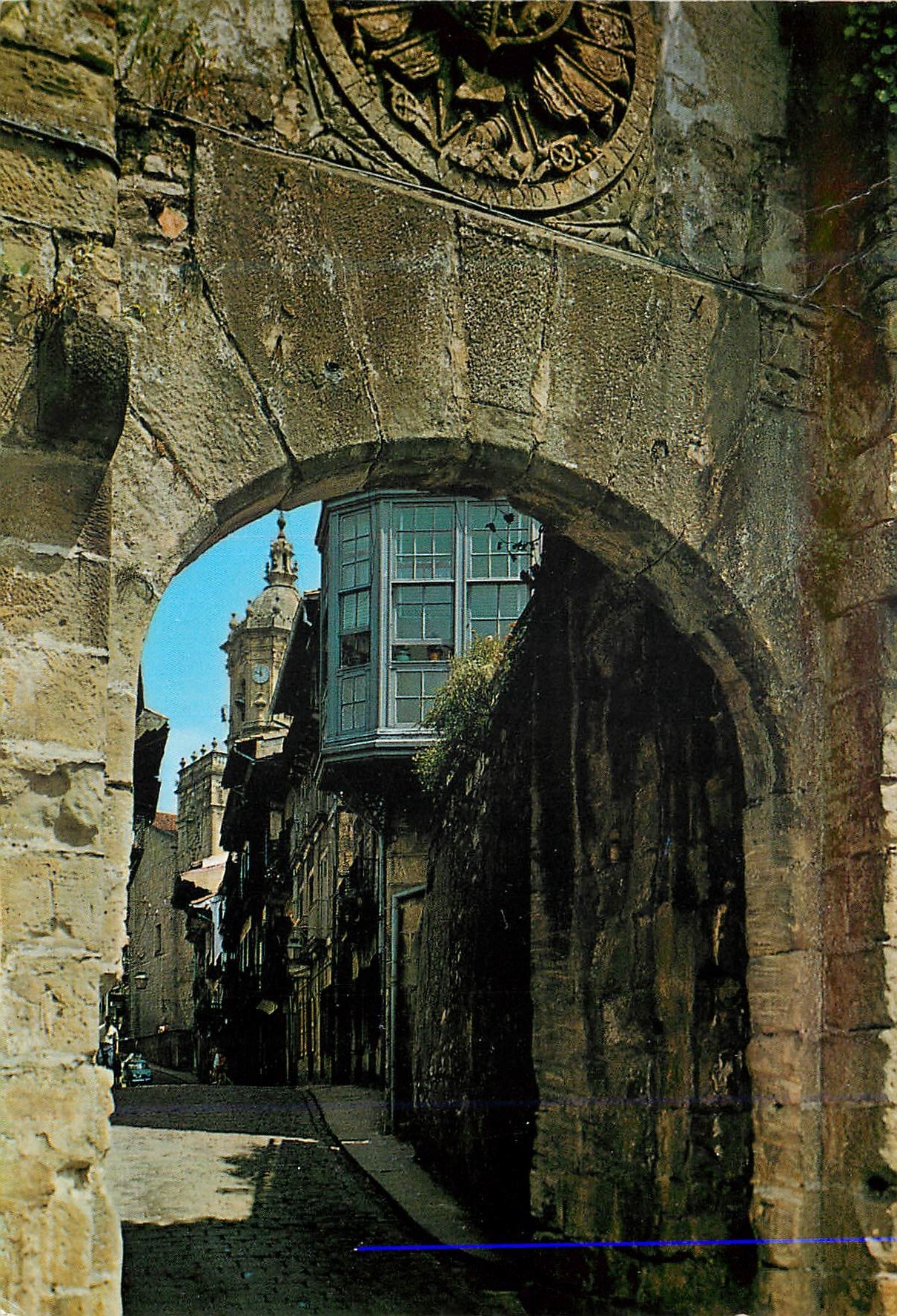 Hondarribia — Arc deentrée — Éditeur Fuertes, n° 504