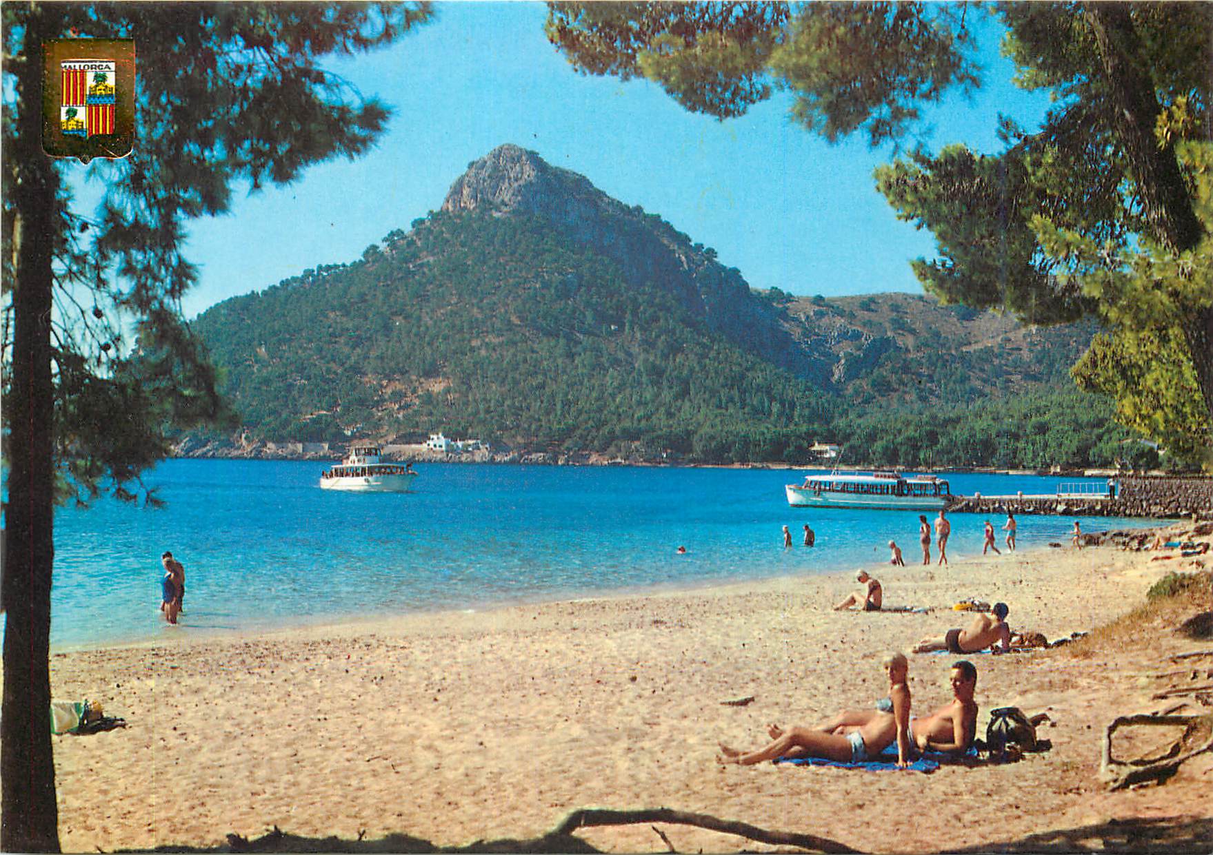 CPM Mallorca Formentor Vue partielle et embarcadere 