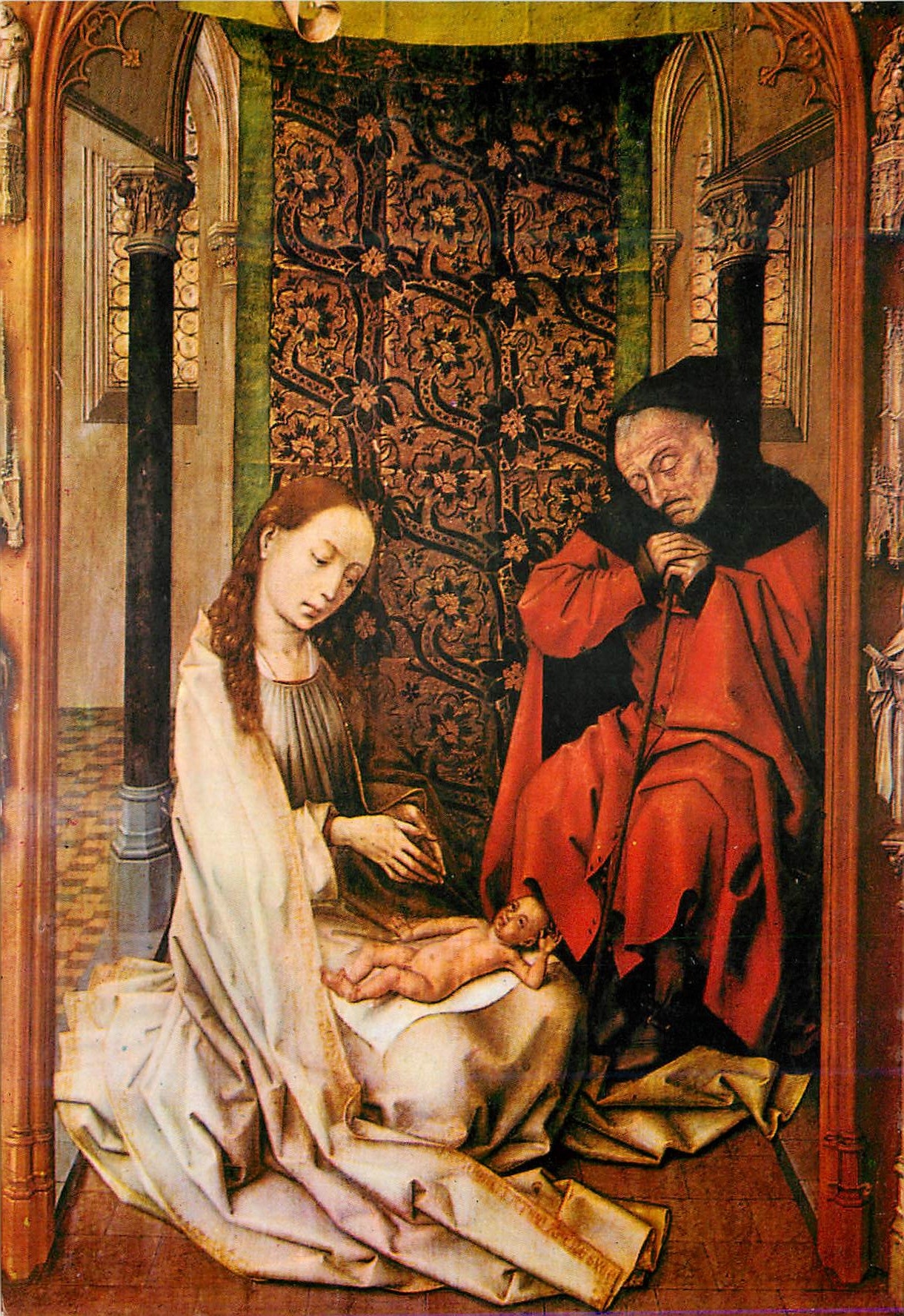 Granada - Chapelle Royale - La Nativité, de Roger Van der Weyden, XVème siècle
