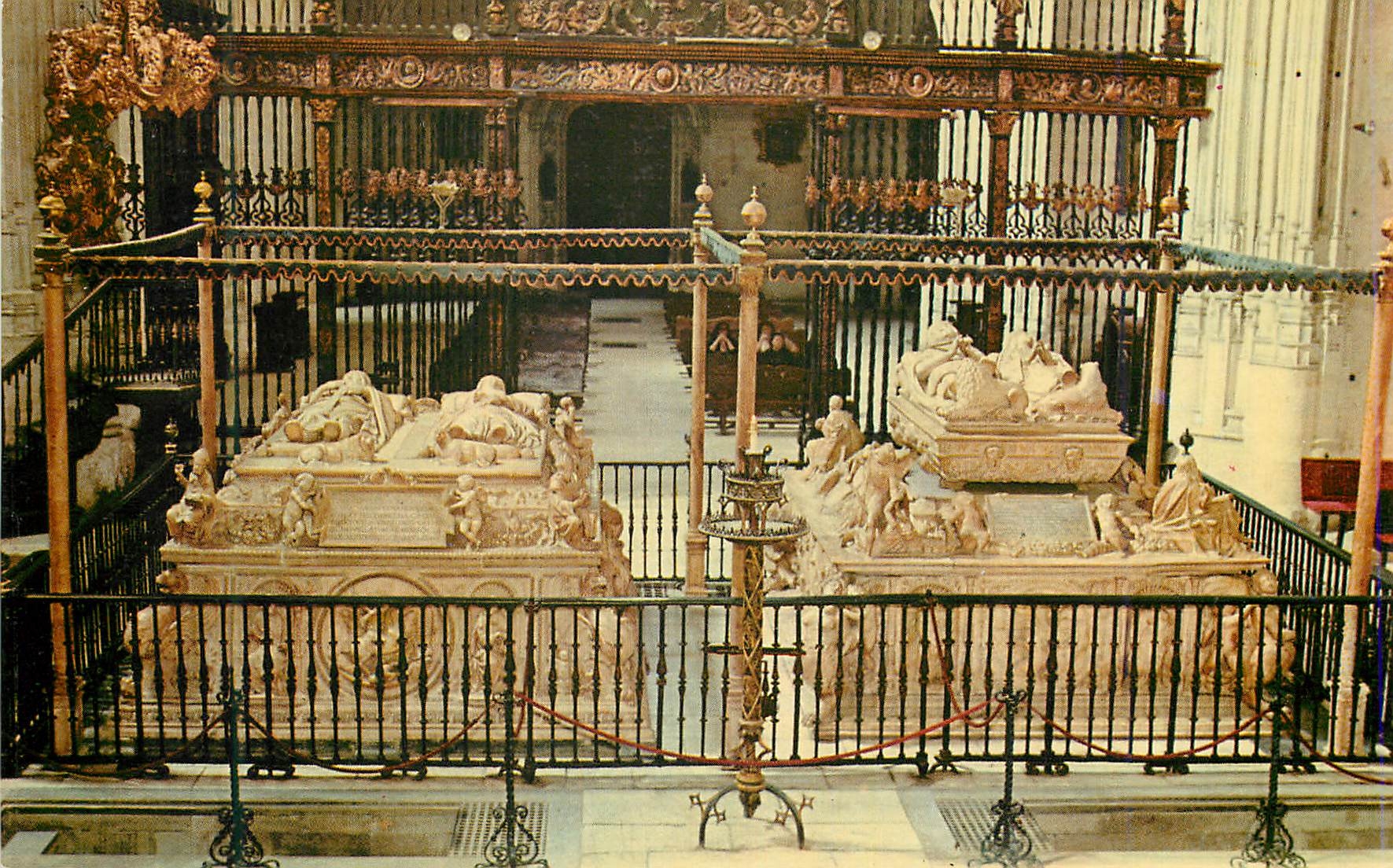 CPM Granada Chapelle Royale Tombeau des Rois Catholiques 