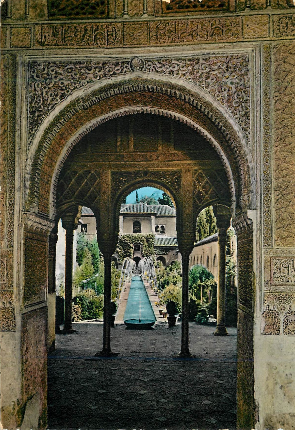 CPM Granada Generalife Patio de la Acequia 