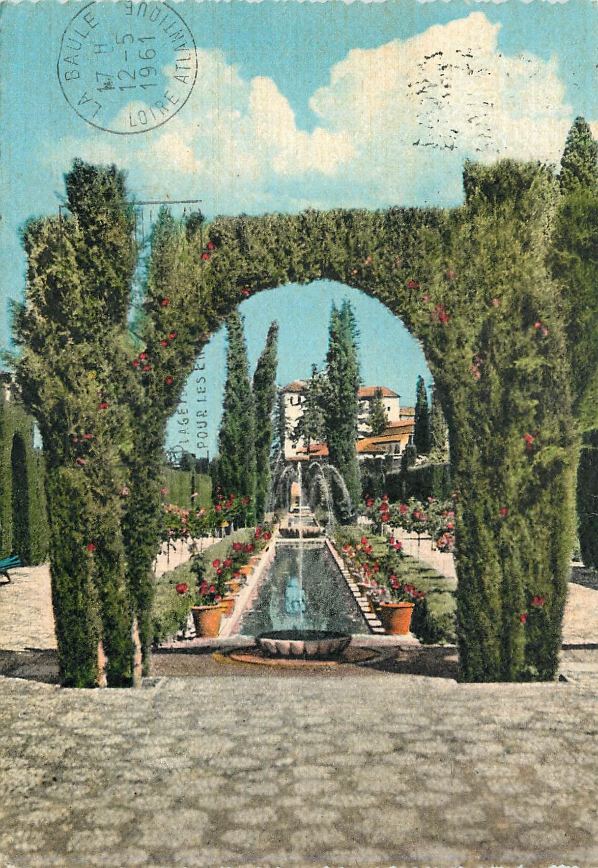 CPM Granada Generalife Jardins Bas 