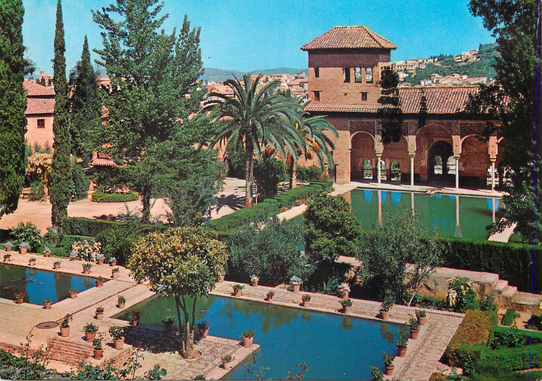 Jardins du 'Partal' — Alhambra — Granada — Éditeur CROM