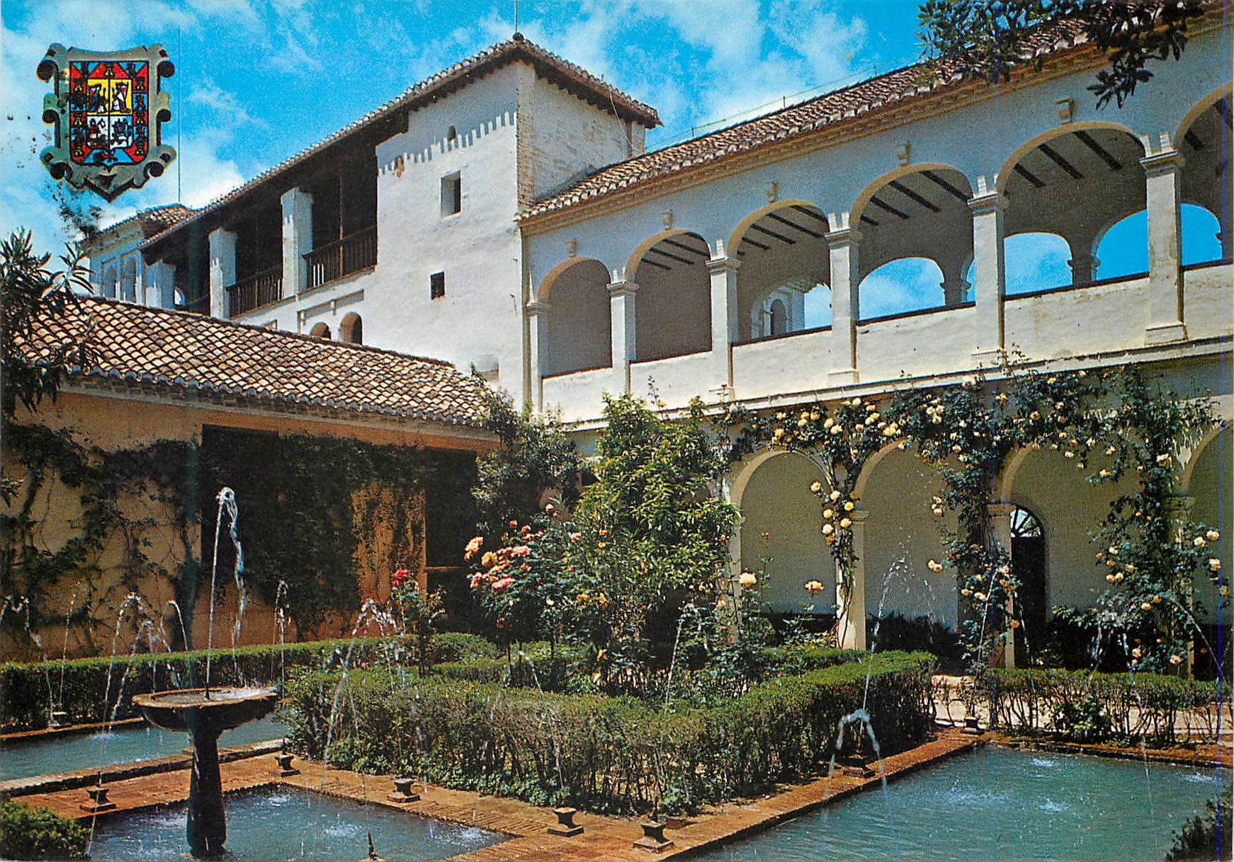 CPM Granada Generalife Cour de la Sultana 