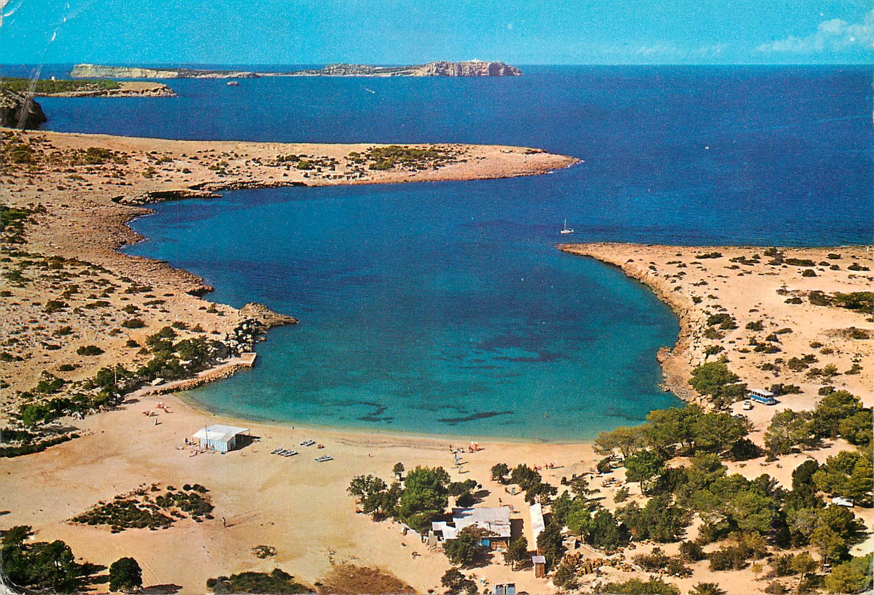 CPM Ibiza Baleares Espana San Antonio Vista aereas 
