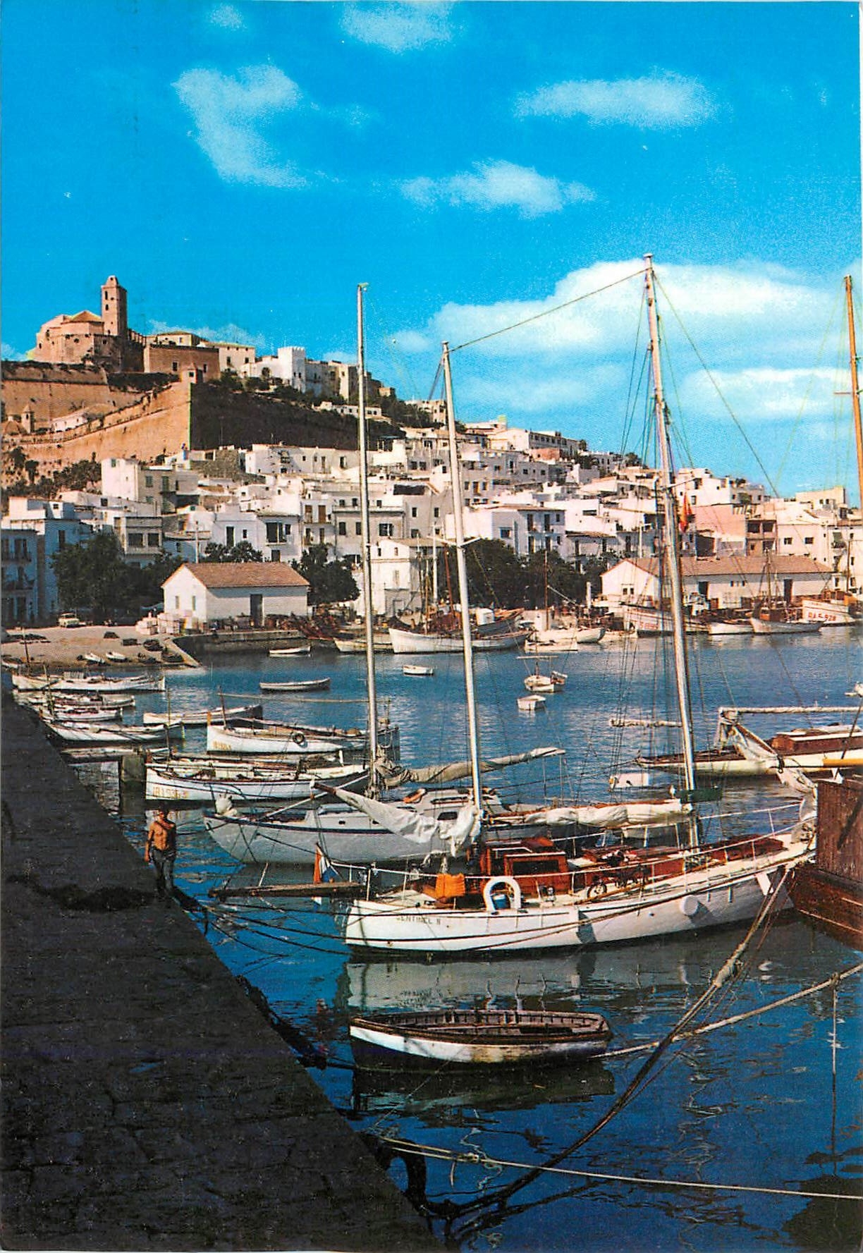 Ibiza — Port et ville antique en arrière-plan — Exclusivas DIMAR, n° 281