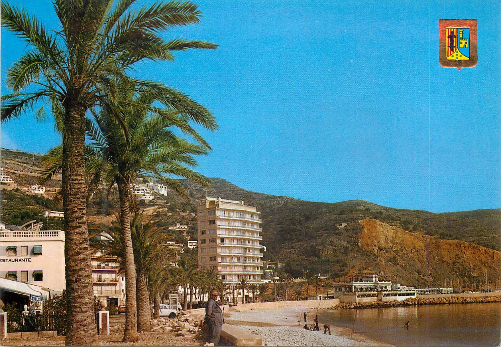 CPM Javea Alicante Promenade et plage 
