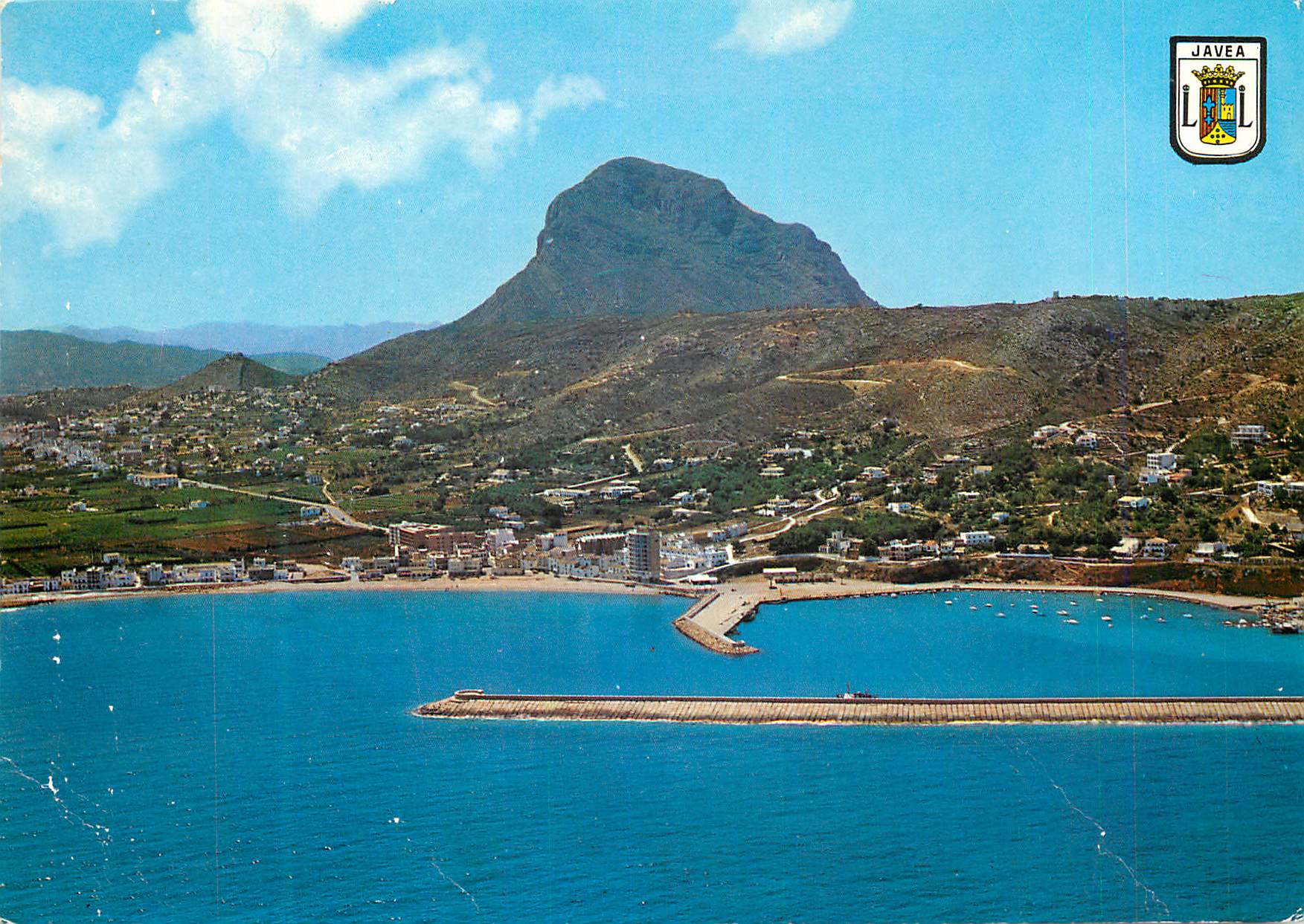 CPM Javea Alicante Vue aerienne 