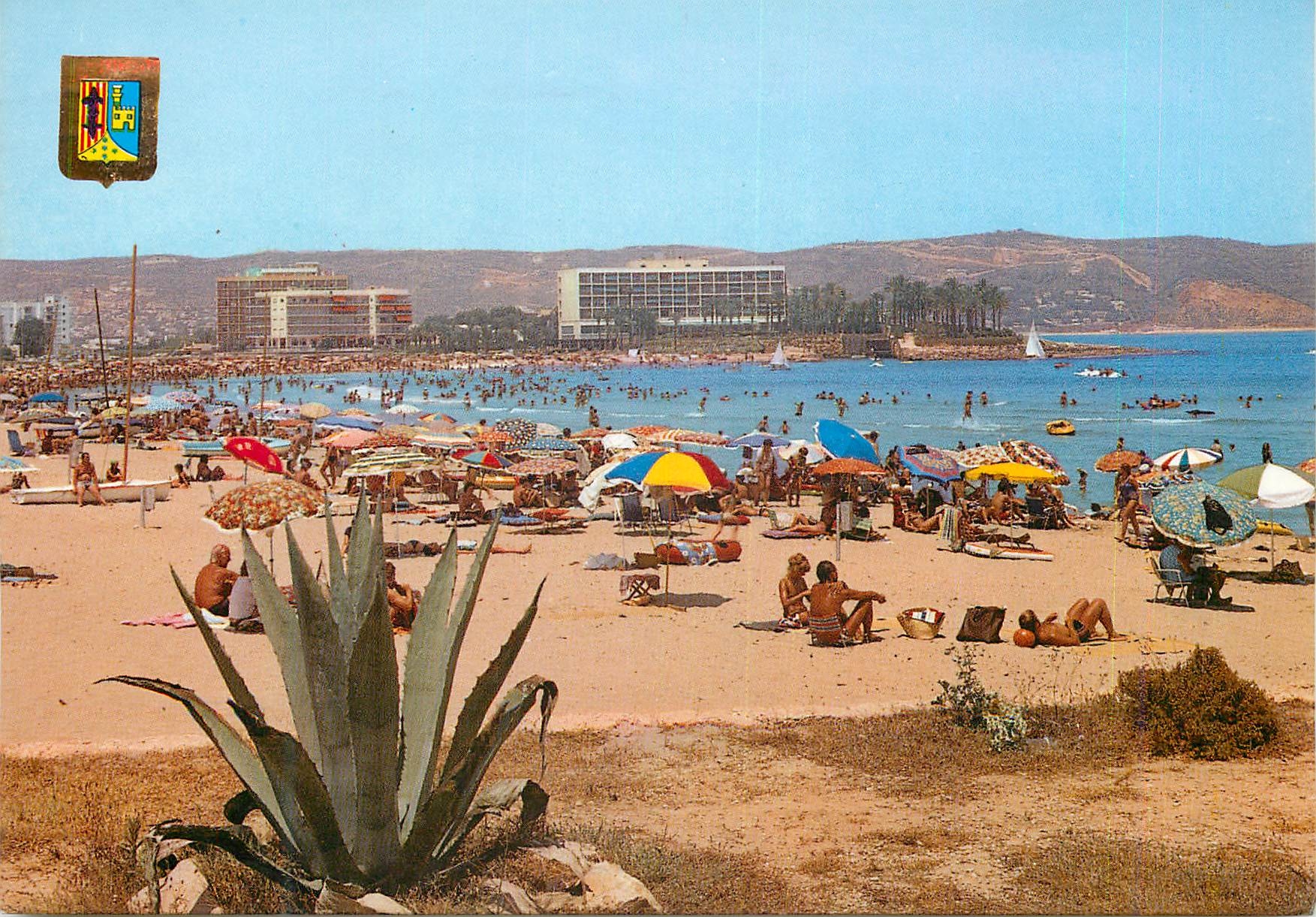 CPM Javea Alicante Vue partielle de la plage 