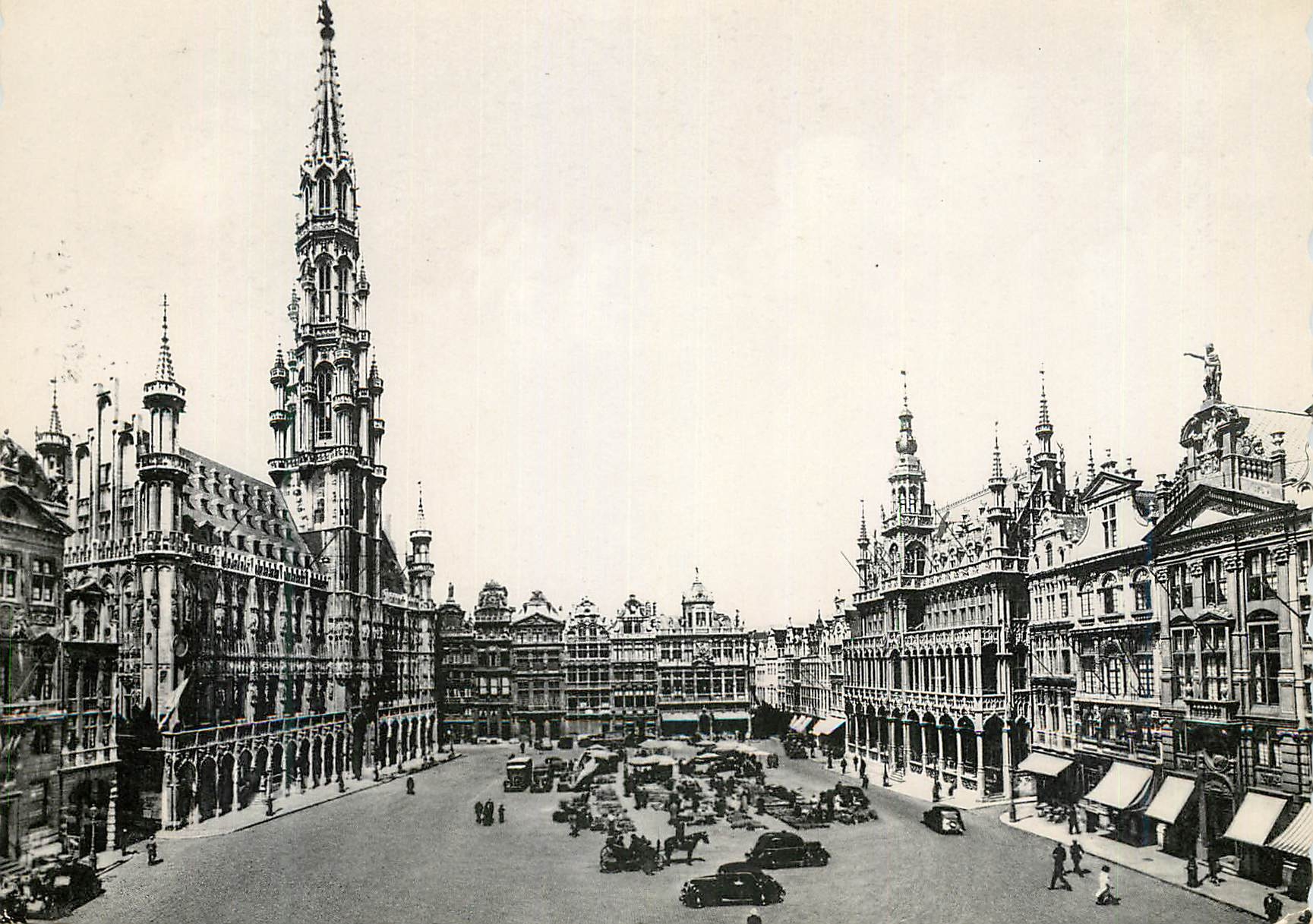 CPM Bruxelles Hotel de Ville et Grand Place 