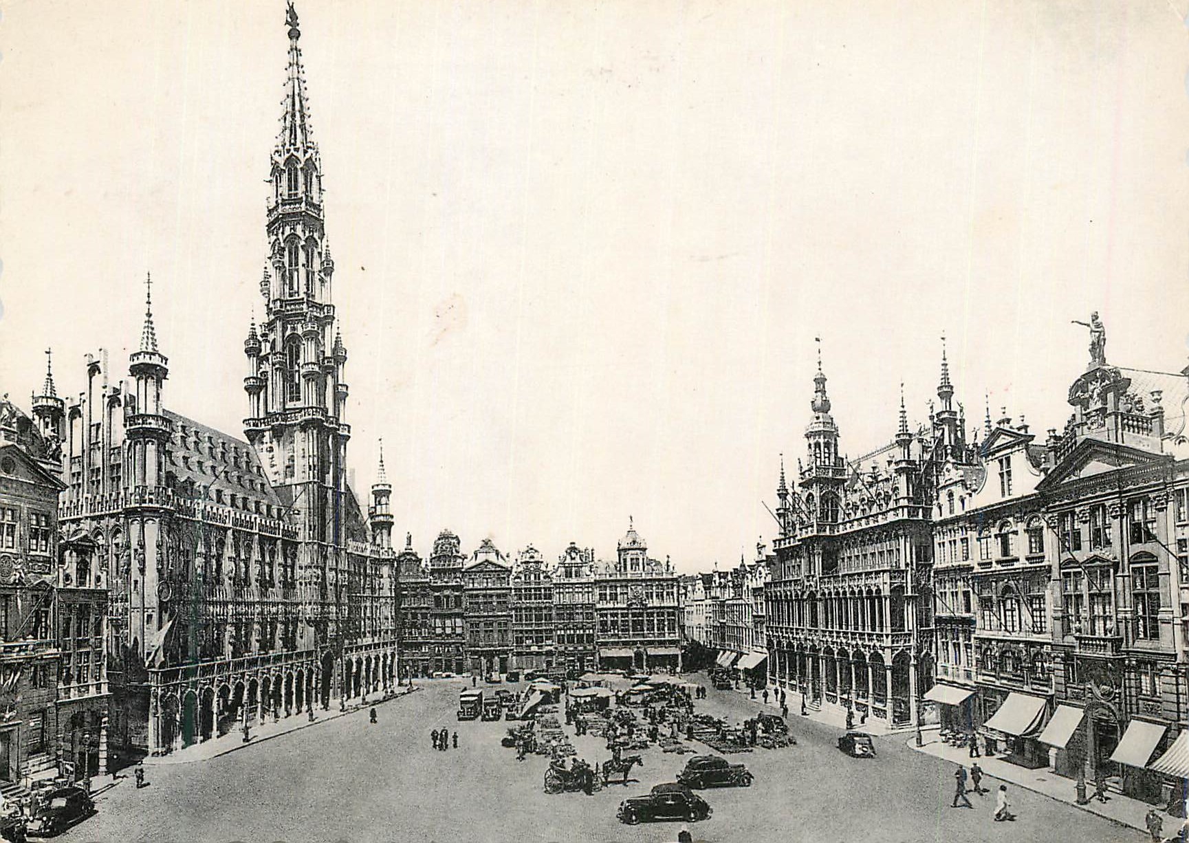 CPM Bruxelles Hotel de Ville et Grand Place 