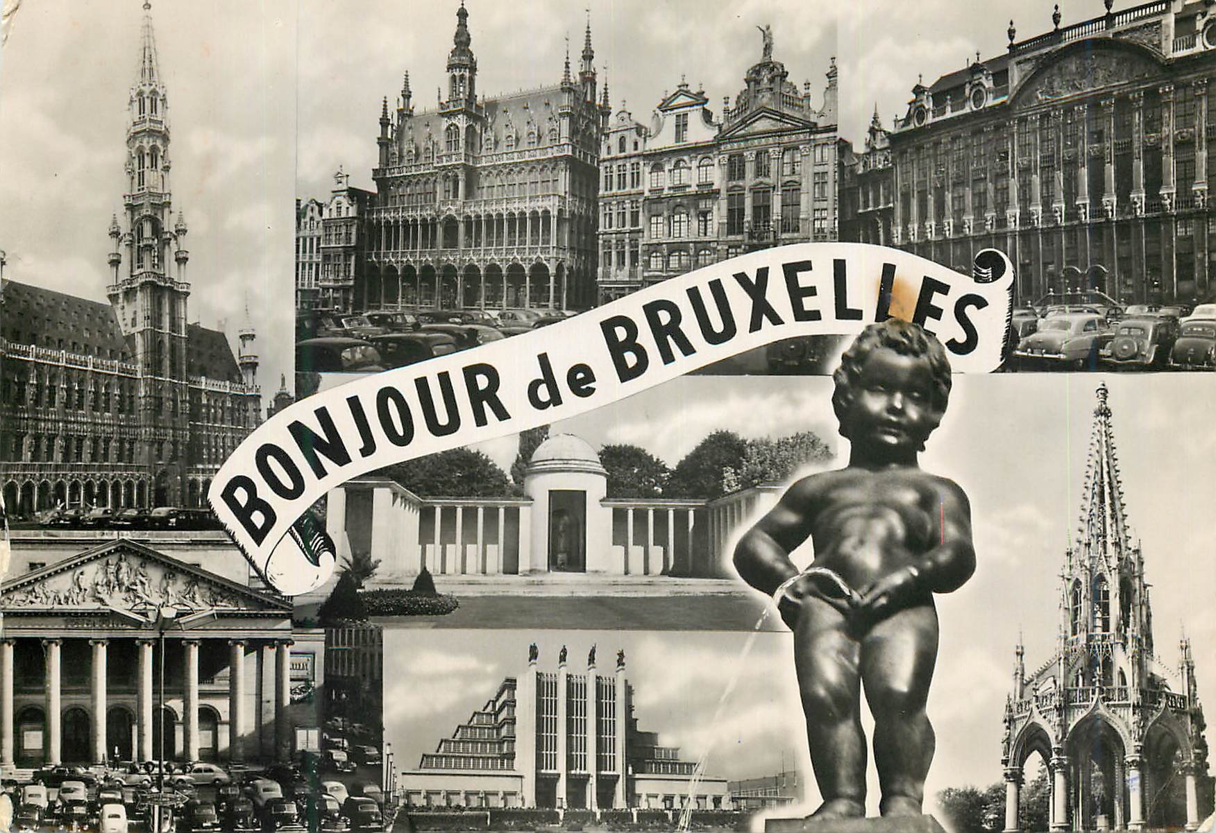 CPM Bonjour de Bruxelles Manneken Pis