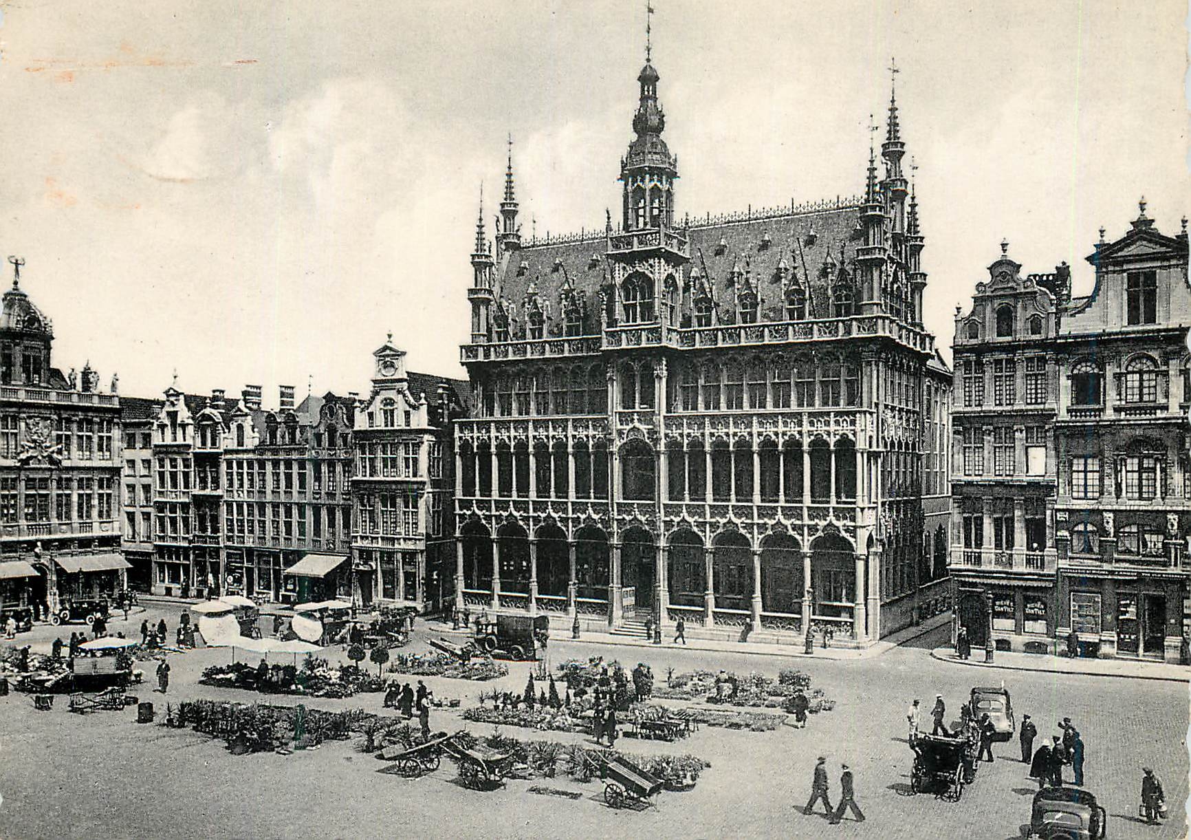 CPM Bruxelles Grand Place Maison du Roi 
