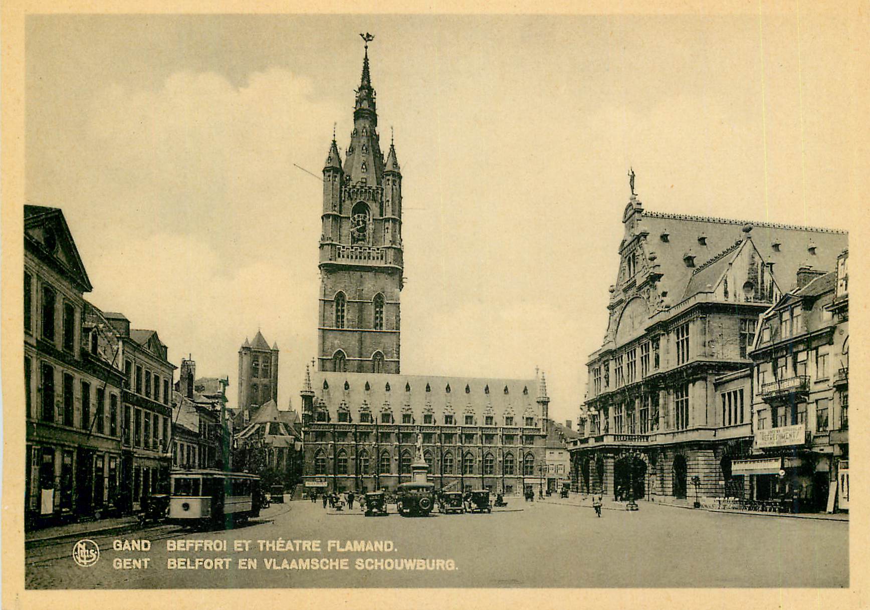CPM Gand Beffroi et Theatre Flamand 