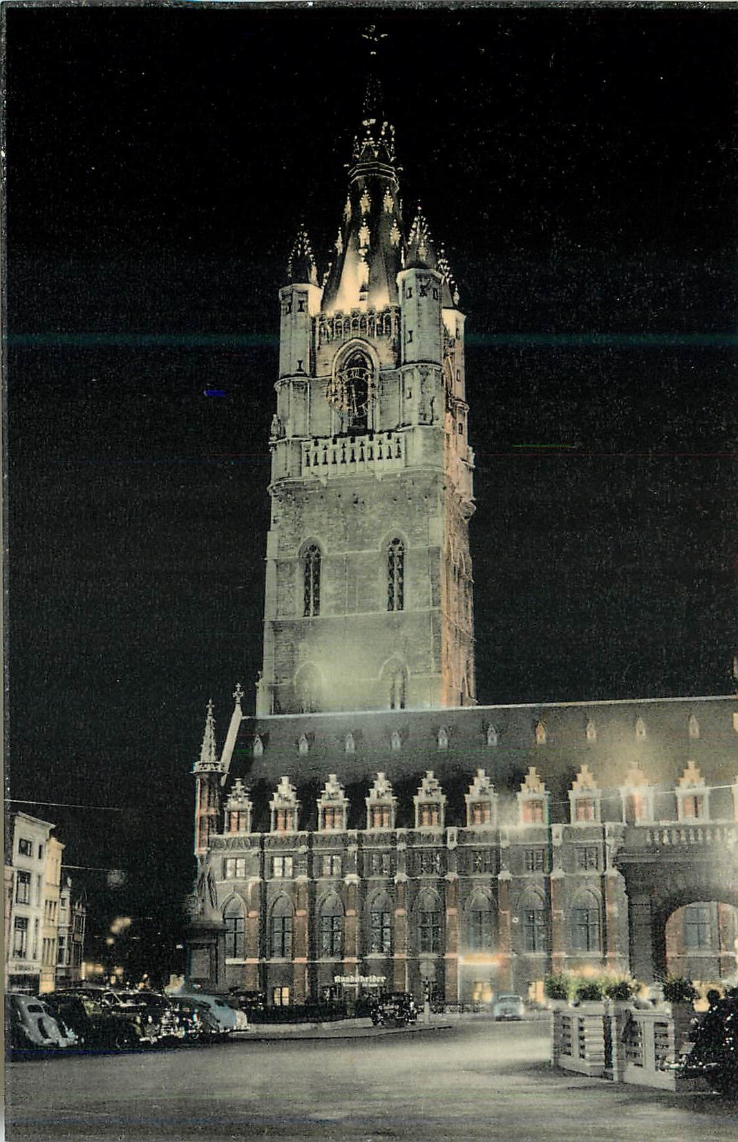 Gent — Illumination du Belfort — ARTCOLOR BRUXELLES n°115