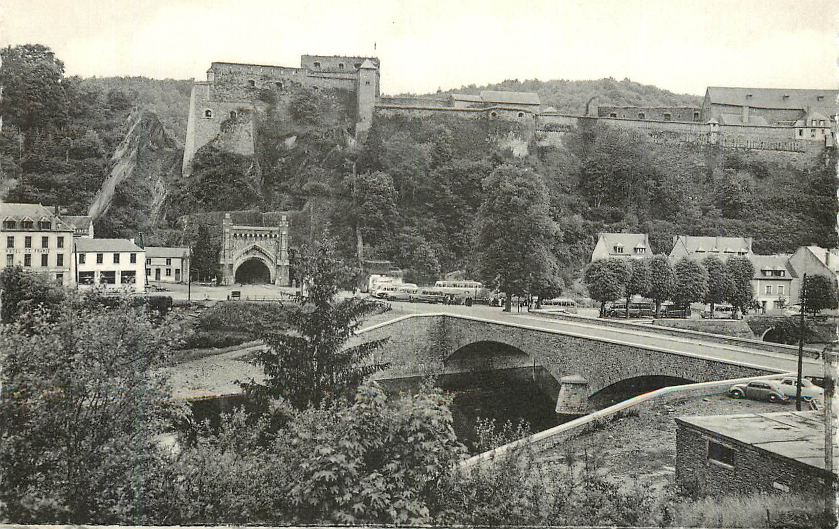 CPM Bouillon Le Pont de France et le Tunnel 