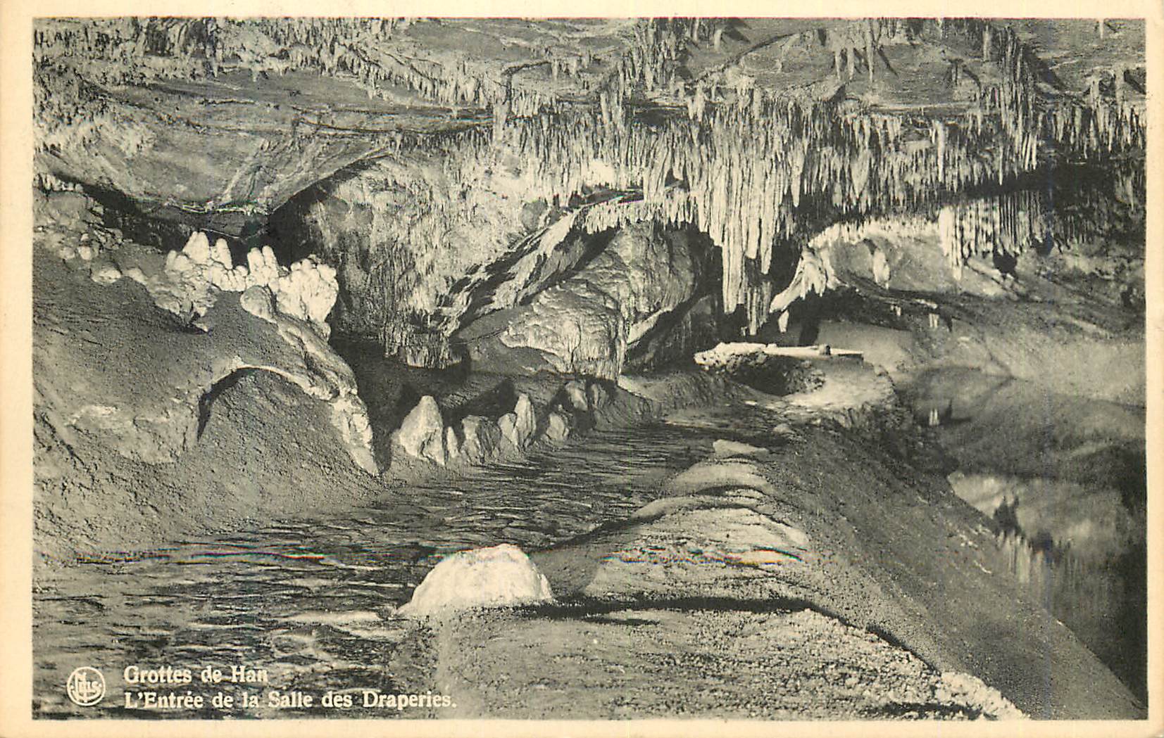 CPM Grottes de Han L'Entree de la Salle des Draperies 