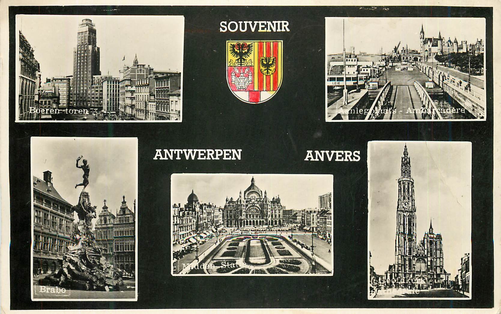 CPM Souvenir Anvers 