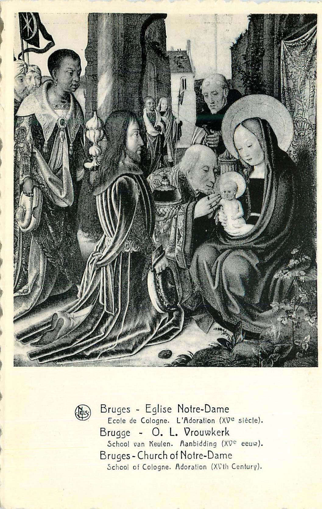 CPM Bruges Eglise Notre Dame Ecole de Cologne 