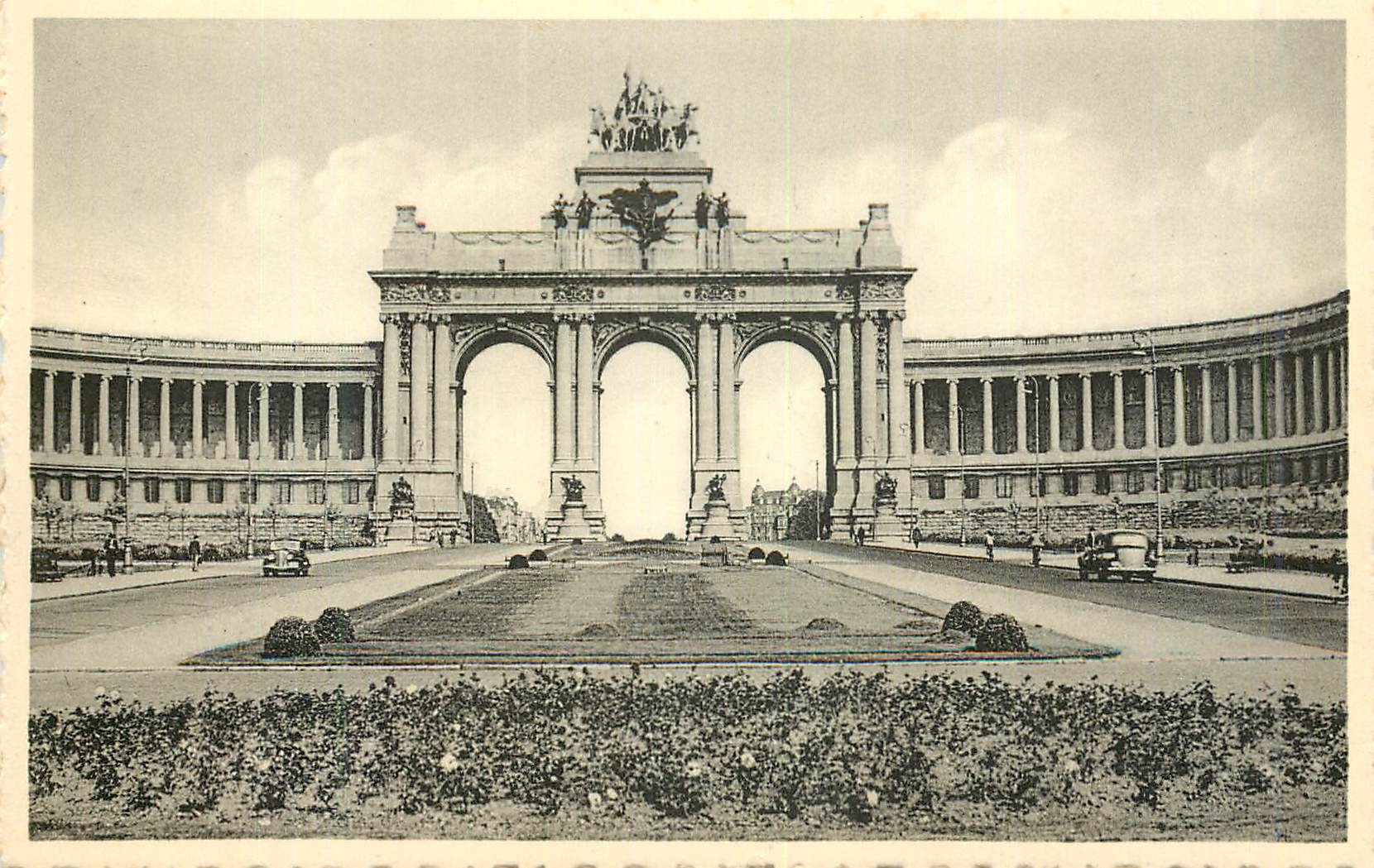 CPM Bruxelles Arcade Monumentale du Cinquantenaire 