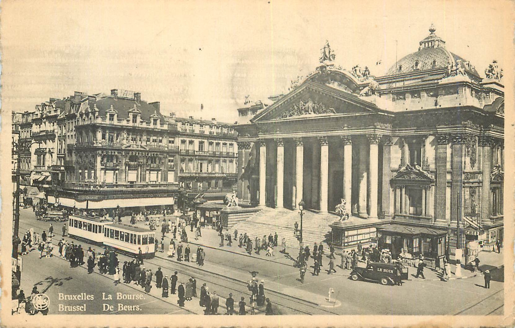CPM Bruxelles La Bourse 