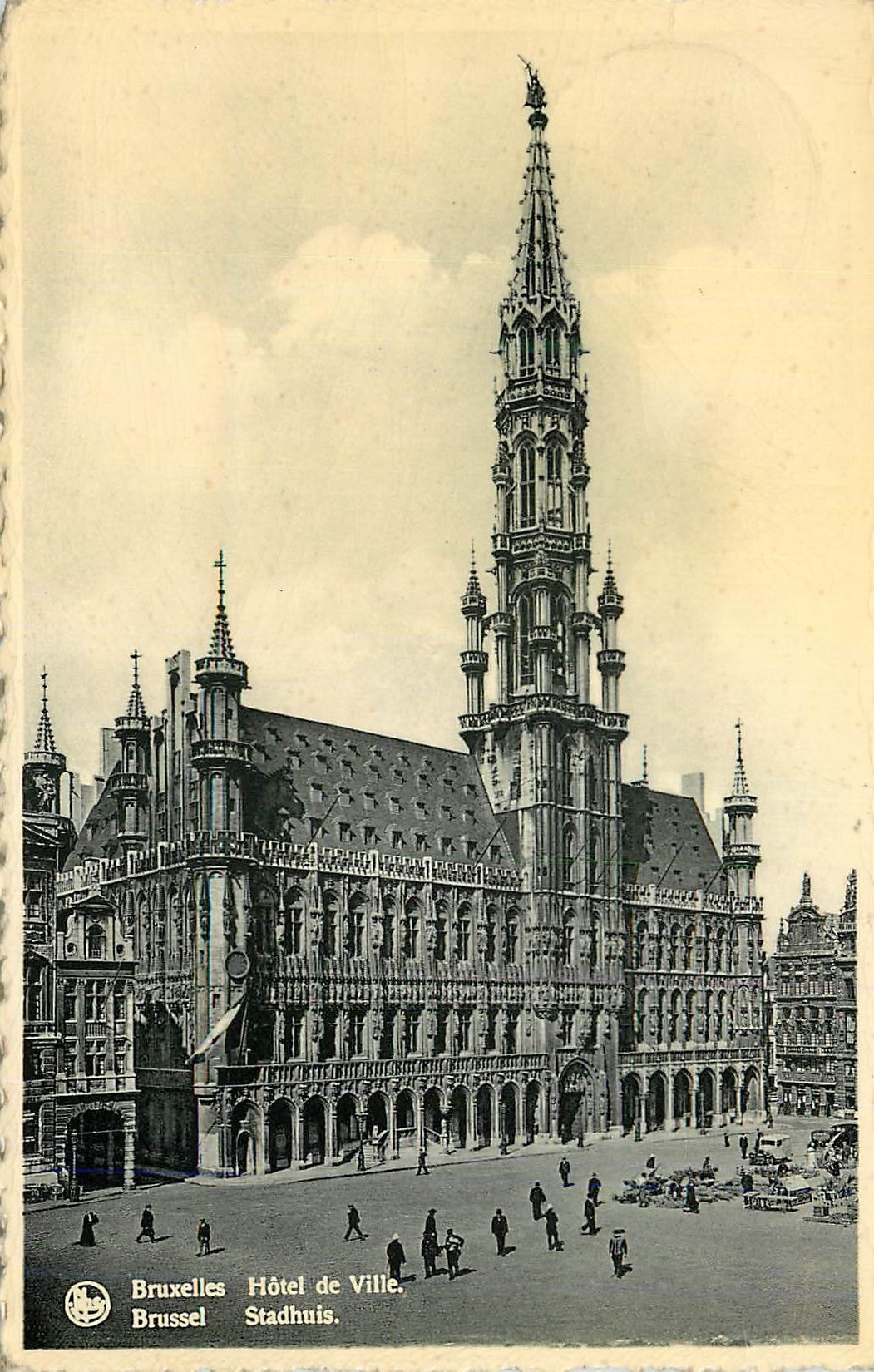 CPM Bruxelles Hotel de Ville 