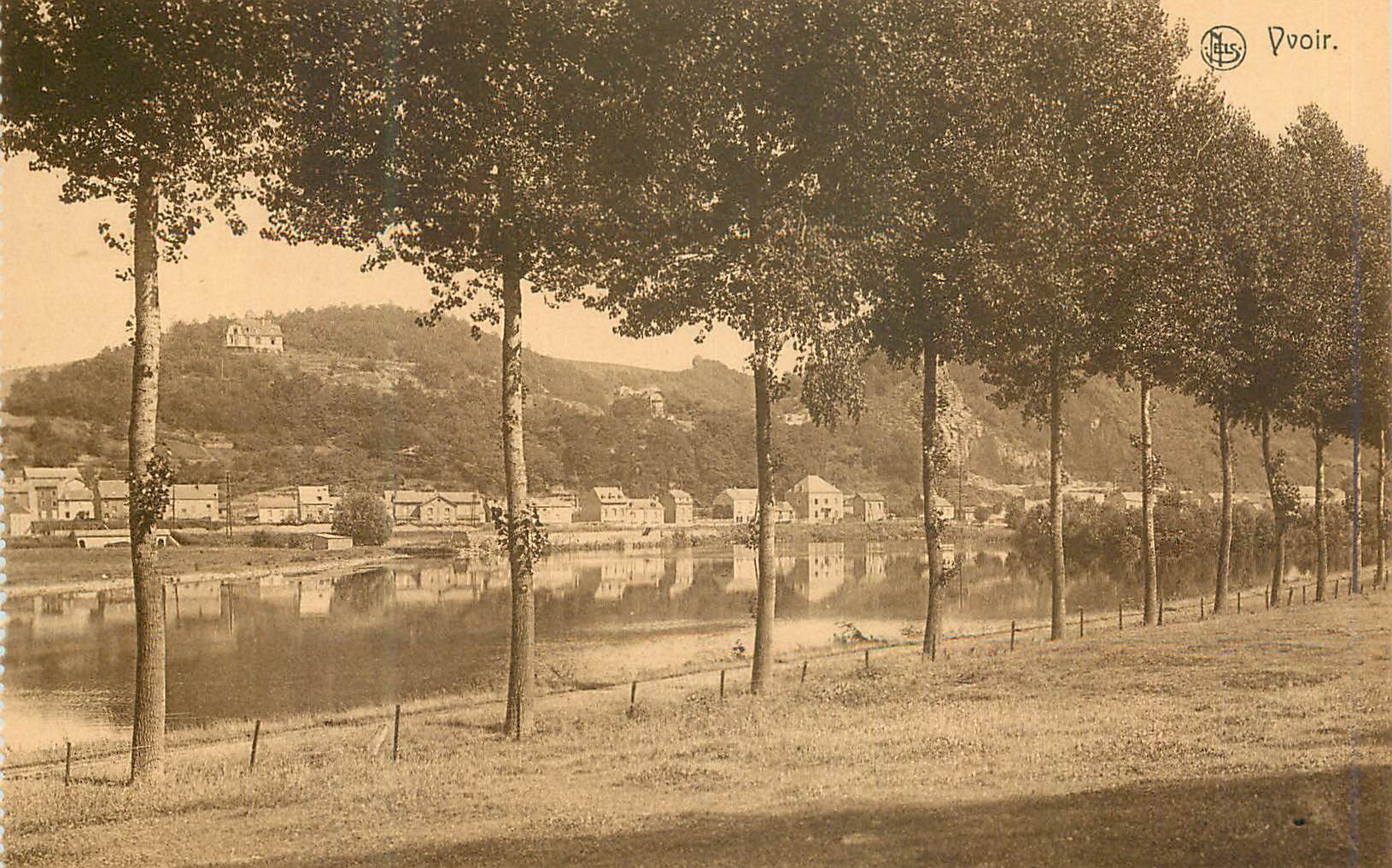 Vue de Vvoir — Vue choisie de la Vallée de la Meuse — Ern. Thill, Bruxelles