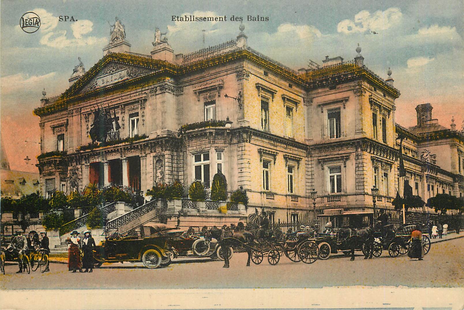 CPM Spa Etablissement des Bains Automobile