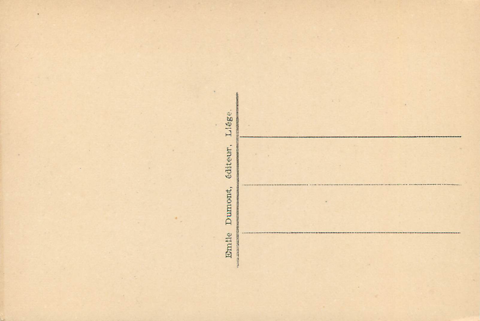 CPM Spa Etablissement des Bains Automobile — Rückseite