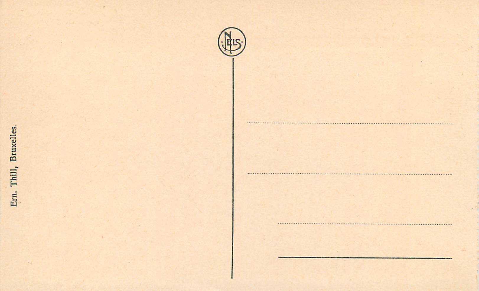CPM Ypres Porte de Men in Memorial des Heros Britanniques  — Rückseite